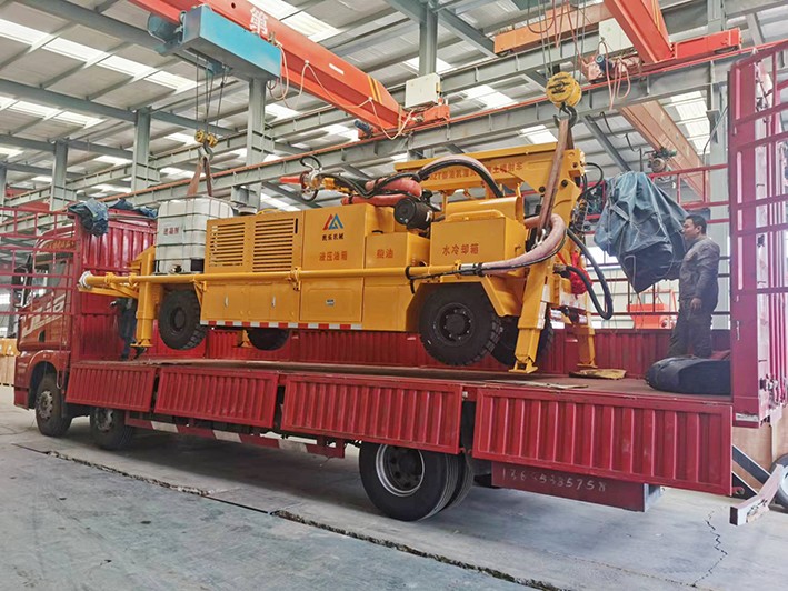 疫情防控不松懈，柴油機礦用混凝土濕式噴射車(chē)正常發(fā)貨！